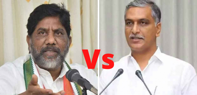 అసెంబ్లీలో రచ్చ, హరీశ్ రావు వెర్సెస్ భట్టి విక్రమార్క