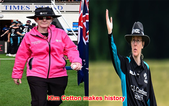 Kim Cotton Makes History, New Zealand vs Sri Lanka T20 Series,